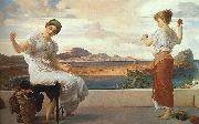 Lord Frederic Leighton Winding the Skein Spain oil painting artist